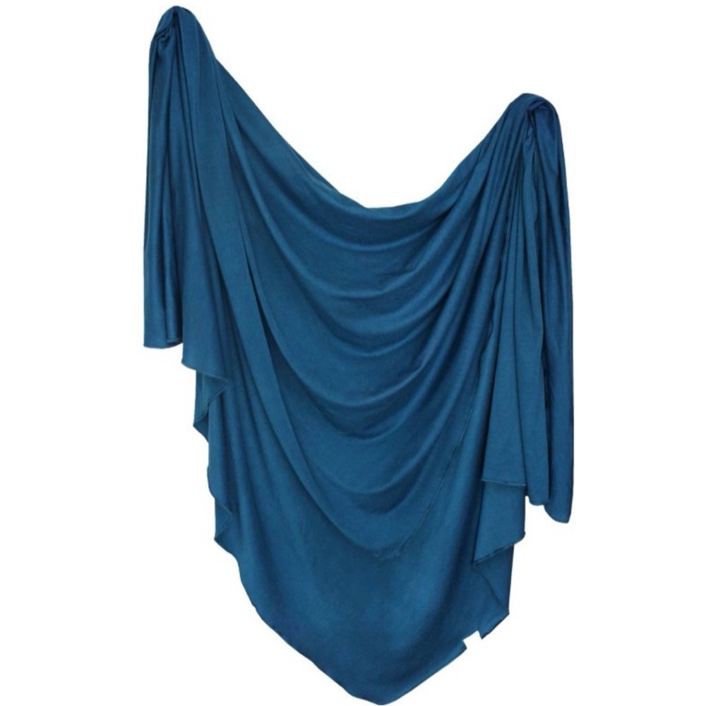 ✨New - Copper Pearl Knit Swaddle - River “Navy”